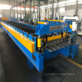 Metal sheet roll forming machine